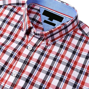 Camisas Casuales de Franela Transpirable de Alta Calidad para Hombre / Camisas de Algodón/Poliéster con Cierre Personalizado, Venta Caliente, con OEM ODM - Product Image 3