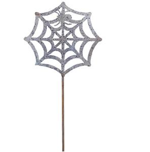 Piquet de jardin moderne en forme de crâne, décoratif pour jardinière, avec croix et os, art de jardin rouillé personnalisé, nouveau design, best-seller, meilleur prix - Product Image 1