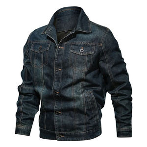 Veste en jean homme slim multipoches boutonnée, nouvelle collection 2026, style européen et américain, haute qualité, en promotion - Product Image 4