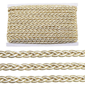 Hecho en Pakistán, Nueva Llegada, Trenzas y Lazos de Hilo de Oro, Trenzas y Lazos de Hilo de Oro Más Vendidos - Product Image 1