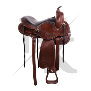 Silla de Montar Occidental Personalizada de Alta Calidad, Hecha a Mano en Cuero, para Equitación, Silla de Montar para Rancho, Productos Ecuestres Occidentales de Calidad de Exportación - Product Image 6