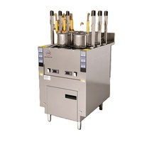 Produits phares : Cuiseur à nouilles commercial automatique 12KW à 6 têtes, équipement de cuisson rapide pour restaurants, cantines et snack-bars