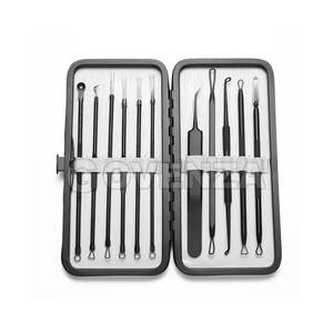 Kit Profesional de Alta Calidad para Extraer Puntos Negros y Espinillas, de Acero Inoxidable, con Opciones Personalizables para un Tratamiento Seguro del Acné - Product Image 5