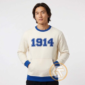 Phi Personalizado |   Sudadera Beta 100% Algodón Felpa con Cuello Redondo, Bordada, Transpirable, de Secado Rápido, para Invierno, para Hombre - Fraternidad - Product Image 2