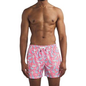 Custom Solid <b>Men's</b> High Street Swim Shorts Quick Dry Breathable Elastic Waist Beachwear Mesh Lining Pockets Summer <b>Trunks</b> - Product Image 3
