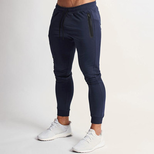 Pantalones Deportivos Jogger para Hombre, Diseño Sólido, Casuales, para Gimnasio y Entrenamiento, con Cierre de Cordón y Bolsillo - Product Image 4