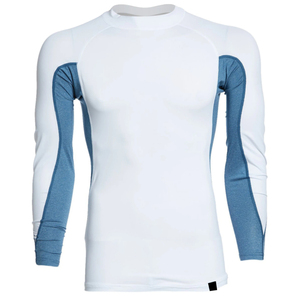 Black Color Rush Guard <b>Long</b> <b>Sleeve</b> Surf Clothing Quick Dry <b>Rash</b> <b>Vest</b> UV Protection Manufacturer Wholesale Custom Design MMA - Product Image 4