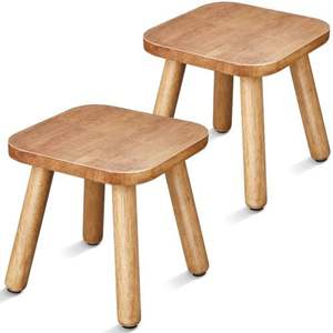 Taburete de Madera Estilo Rústico que Ofrece Gran Soporte, Encanto Rústico y Solución de Asiento Funcional - Product Image 2