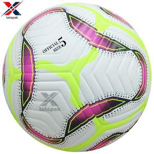 Balón de Fútbol Ecológico de PU/PVC de Calidad Profesional TATA PAK INDUSTRIES, Nuevo Diseño, Máximo Rendimiento, Talla 5, para Exteriores - Product Image 2