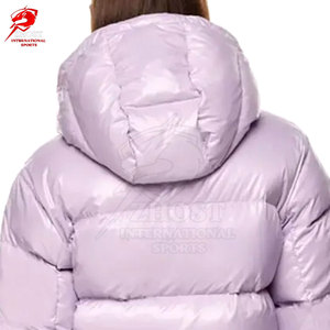 Versatile All Season Women Puffer Jackets For Outdoor Fitness <b>Practice</b> Breathable Material Modern <b>Padded</b> Top - Product Image 6