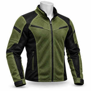 Premium <b>Men</b> Mesh <b>Jacket</b> Features Breathable Mesh Construction Lightweight Feel And Flexible Fit For <b>Running</b> Training And Sports - Product Image 5