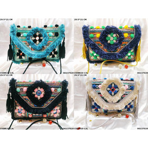 Bolso Banjara Vintage Más Vendido, Diseño Artesanal, Estilo Hippie Indio, Patrón Tribal, Bolso de Mano Moderno para la Noche, Bolso Bandolera de Moda - Product Image 5