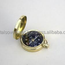 Vintage brass pocket <b>compass</b> keychain portable <b>navigation</b> <b>compass</b> key ring for travel hiking camping - Product Image 4