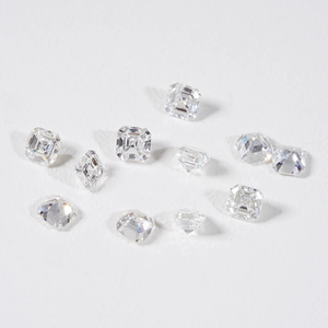 SHRAMAN DIAMOND Diamantes Sueltos de Lujo al por Mayor, Color DEF, Claridad VVS, Corte Asscher, 0.9ct/PC, Cultivados en Laboratorio CVD HPHT para Joyería de Oro con Diamantes - Product Image 1