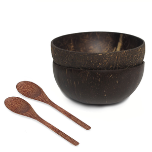 Tazón Clásico de Madera de Coco para Comida, Ensalada, Helado, Desayuno, Aperitivos, Decoración del Hogar, Productos Sostenibles Personalizados Hechos en Vietnam - Product Image 3