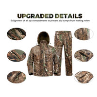 Vêtements de chasse professionnels pour l'extérieur avec tissu respirant et durable, tenue d'activité pour la chasse