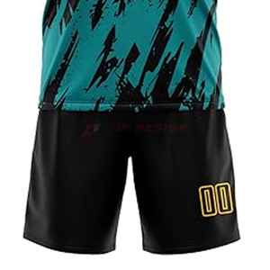 Les boutiques en ligne OEM ODM de haute qualité offrant des kits d'uniformes de football personnalisés par sublimation, entièrement prêts à l'emploi, avec étiquettes de marque personnalisées. - Product Image 2
