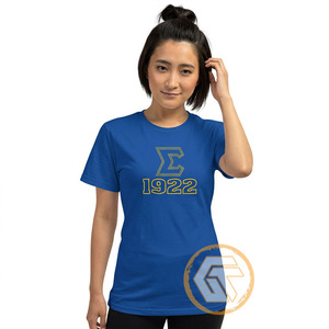GREEK TREASURES เสื้อยืดคอกลมผู้หญิง ผ้าฝ้ายเจอร์ซีย์ 100% ป้องกันรอยยับ แขนสั้น พิมพ์โลโก้ สำหรับฤดูร้อน เป็นมิตรกับสิ่งแวดล้อม แห้งเร็ว - Product Image 2