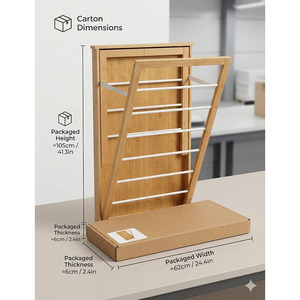 Étagère à linge gain de place - Product Image 5