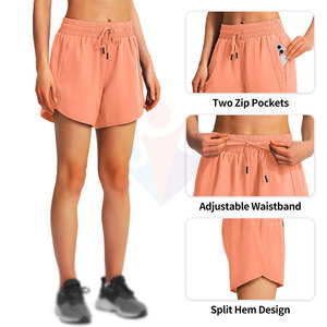 Pantalones Cortos de Mujer al por Mayor, Ajuste Holgado, Más Vendidos, Servicio OEM, Personalizados, Tallas Grandes, Transpirables, 100% Algodón, Secado Rápido, con Cordón Ajustable, TRES - Product Image 4