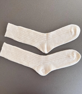 Customized Cotton Crew <b>Socks</b> Striped Knitted <b>Warm</b> Breathable Long Cuff Daily <b>Socks</b> for Autumn Winter <b>Women</b> Men Kids - Product Image 5