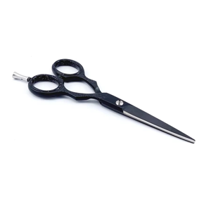 Ciseaux de coiffure professionnels 5,5 pouces, ciseaux de barbier avec lames ultra-affûtées et inserts pour les doigts amovibles - Product Image 1
