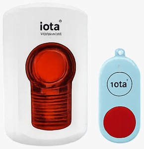 Iota International WPA17 <b>Wireless</b> Panic <b>Alarm</b>-Plastic 1 Year Warranty - Product Image 1