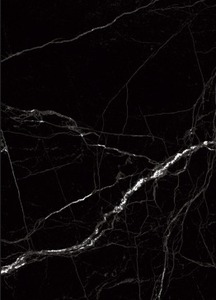 Azulejo de Porcelana Modern Fury Negro de Alto Brillo para Piso y Pared, Varios Tamaños, Azulejo Pulido para Interiores, para Decoración de Hoteles y Villas de Lujo - Product Image 6