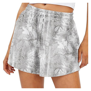 กางเกงขาสั้นลายพรางเท่ๆ สำหรับผู้ชาย สกรีนโลโก้ตามสั่ง ผ้าฝ้ายเนื้อหนา สำหรับออกกำลังกาย วิ่ง มีเชือกผูก - Product Image 1