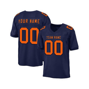 เสื้อฟุตบอลอเมริกันแบบใหม่สำหรับผู้ชาย ระบายอากาศได้ดี ไซส์ใหญ่พิเศษ ผ้าตาข่ายโพลีเอสเตอร์ ทนทาน เหมาะสำหรับการฝึกซ้อมและการแข่งขัน - Product Image 1