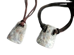 BUFFALO nouveauté Buffalo corne de boeuf collier poli Animal Style os bijoux Design naturel perles femmes filles mariage - Product Image 2