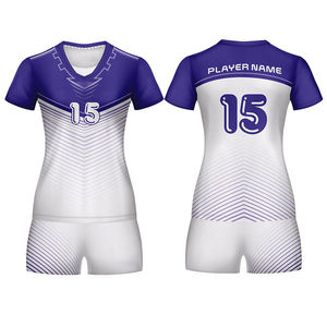 2026 Top Sale Comfortable New Design Volleyball custom color With Shorts Printing Volleyball Uniforms for sale with low price - Product Image 5