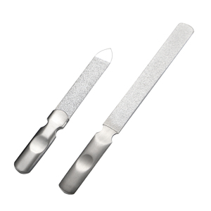 New Double-Sided Nail <b>File</b> Tool for Ingrown Toenails Eco-Friendly Custom Logo Packaging Stainless Finger Double Nail <b>File</b> - Product Image 6
