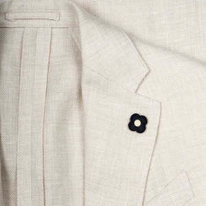 Traje de Hombre, Corte Slim, Tallas Grandes, Impermeable, Transpirable, Antiarrugas, Estilo Casual de Negocios, para Boda, Blazer Cruzado con Cuello Mao - Product Image 4