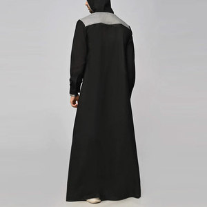 Jubba Árabe para Hombre, Vestido Largo Islámico Modesto de Manga Larga, 100% Poliéster, Cómodo de Usar, Ropa para Exportación al por Mayor - Product Image 4