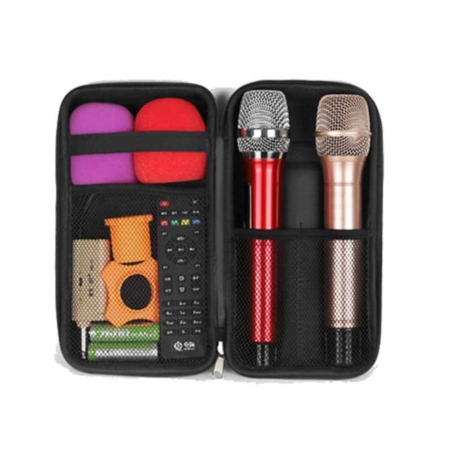 EVA Hard Shell Case, Microphone Protective Case, Custom Color Protective Carry Bag for Large Headphones and Speakers