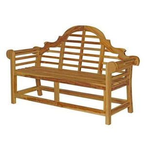 Banc en teck écologique, adapté à une utilisation en extérieur ou en intérieur. Style moderne simple et efficace - Product Image 6