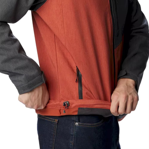 Veste imperméable pour homme, vente en gros, sur mesure, 100% polyester, veste softshell, veste softshell d'hiver pour l'extérieur, OEM, légère - Product Image 5