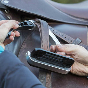 Étriers de sécurité légers en acier inoxydable, équipement d'équitation très demandé, confortables, antidérapants, personnalisables avec logo sur mesure - Product Image 2