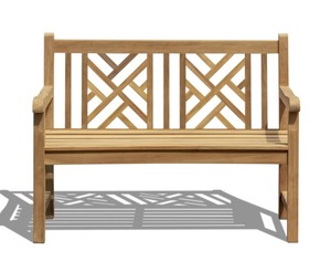 Chaise de jardin en teck massif avec un design moderne et élégant, pieds robustes et résistants aux termites, vendue à prix de gros - Product Image 2