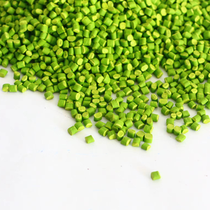 Green LDPE Colorant <b>Masterbatch</b> Granules <b>Plastic</b> Coloring Pellets for Film and Packaging - Product Image 1