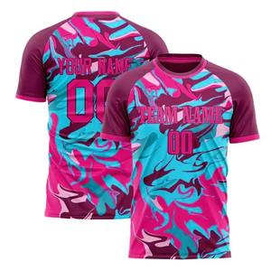 Camisetas de Fútbol Personalizadas en Negro |   Tallas para Hombres, Mujeres y Jóvenes |   Ropa Deportiva Ligera de Secado Rápido al por Mayor - Product Image 1