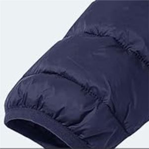 Windproof Stand Collar Men's Puffer Jacket - Custom Lightweight Water-Resistant Woven Solid Zipper Closure <b>Coat</b> for Winter New - Product Image 4