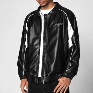 Custom Embroidered Letterman <b>Jacket</b> Men Premium Cowhide <b>Leather</b> Sleeves Wool Body OEM ODM Factory Sample Service Available - Product Image 2