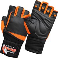 Gants de sport unisexes en daim pour cyclisme et fitness, demi-doigts, légers, respirants, pour l'haltérophilie, l'entraînement et la gym