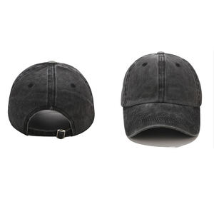 Wholesale 6 Panel Blank Washed Cotton <b>Baseball</b> <b>Cap</b> Vintage <b>Caps</b> and Hats Custom Dad Hat With Embroidery Logo - Product Image 5