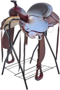 Premium Horse Trail Saddle High Quality Western Show Saddle Leather Custom Style Color & Size Origin Pakistan Made At Best Price - Product Image 2