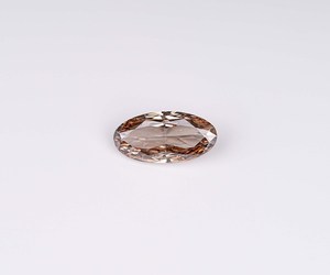 Diamant CVD cultivé en laboratoire, populaire, 4,04 CT, couleur champagne fantaisie, taille ovale, certifié IGI, pour la fabrication de bijoux, OM GEMS - Product Image 1