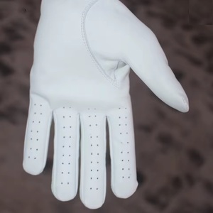 Gants de golf pour gaucher en cuir véritable de haute qualité, imperméables, à séchage rapide, durables, avec fermeture velcro, pour le sport - Product Image 2