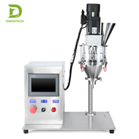 Máquina de Llenado de Polvo Semiautomática de Alta Precisión, Tipo Auger, para Viales de Vidrio, Bolsas, Tubos, Metal/Plástico